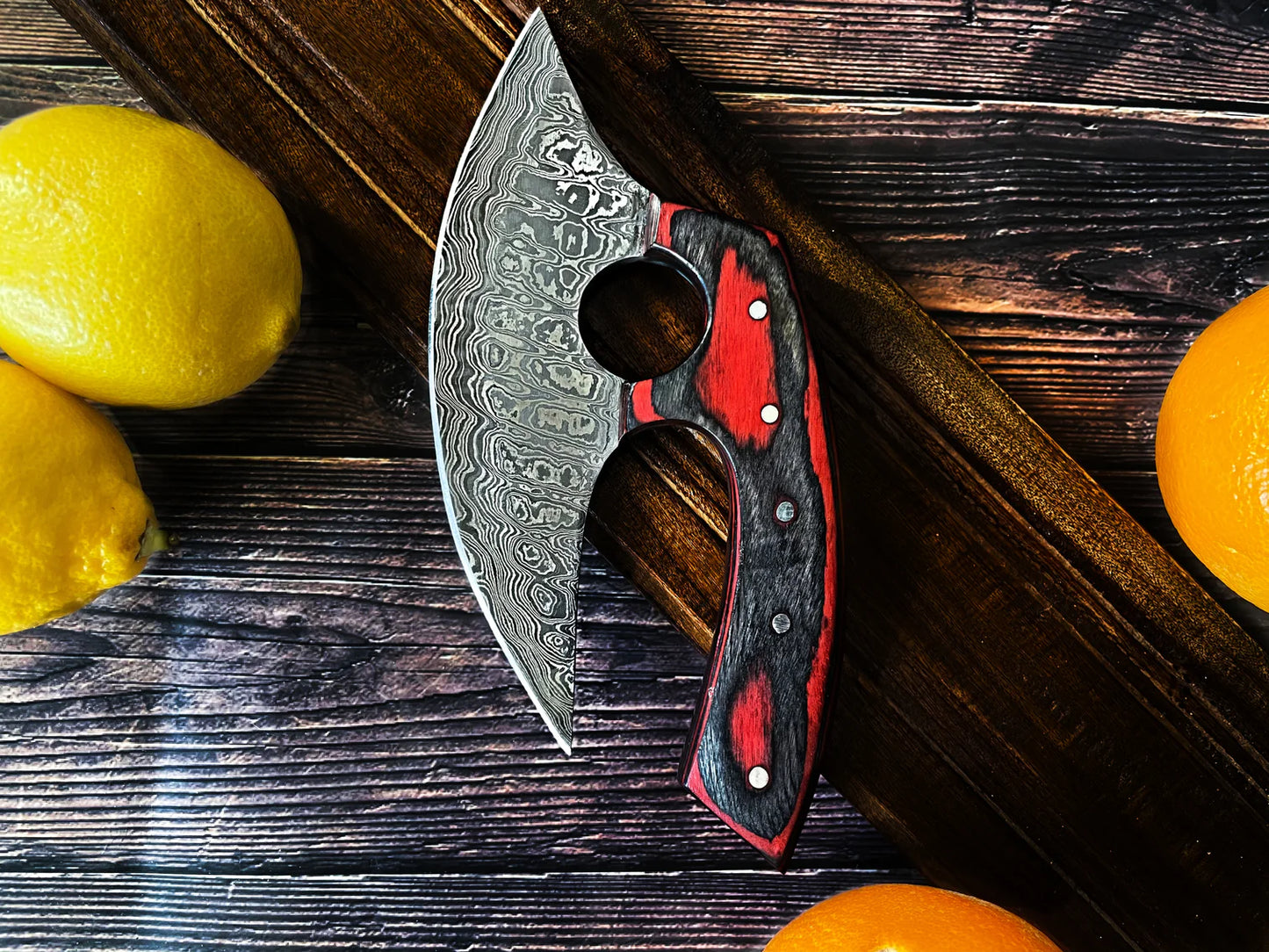 CUSTOM ALASKAN ULU STYLE BLADE