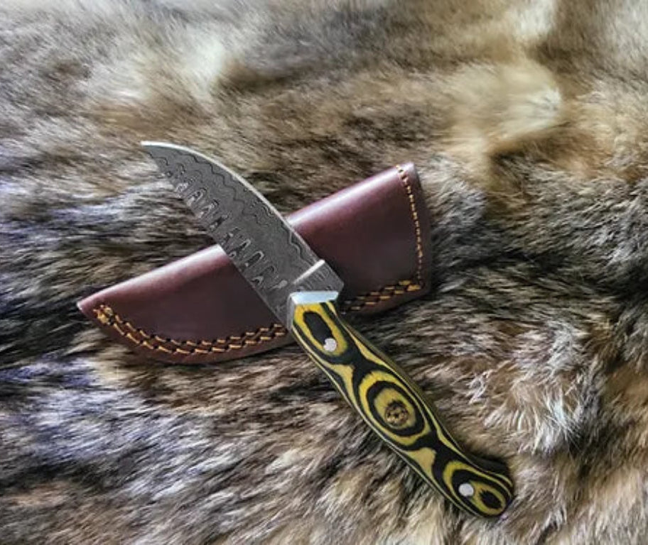 Custom Pointer Hunting Knife