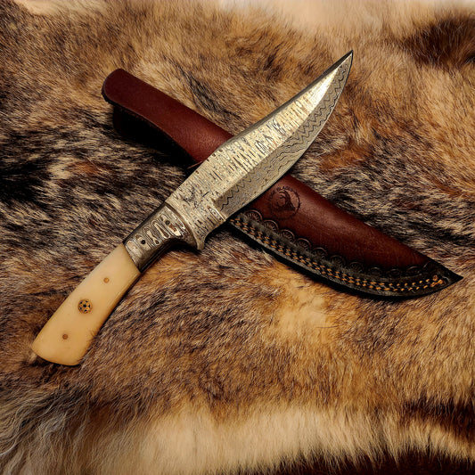 Camel Bone Hunting Knife