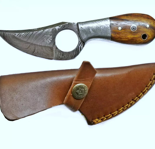 Damascus Skinner Knife