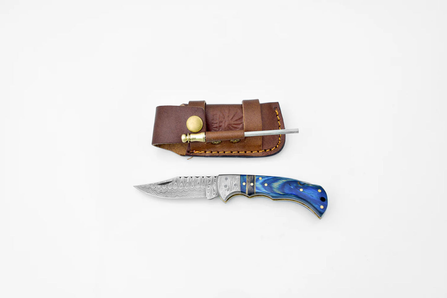 Blue Diamond Wood Folder