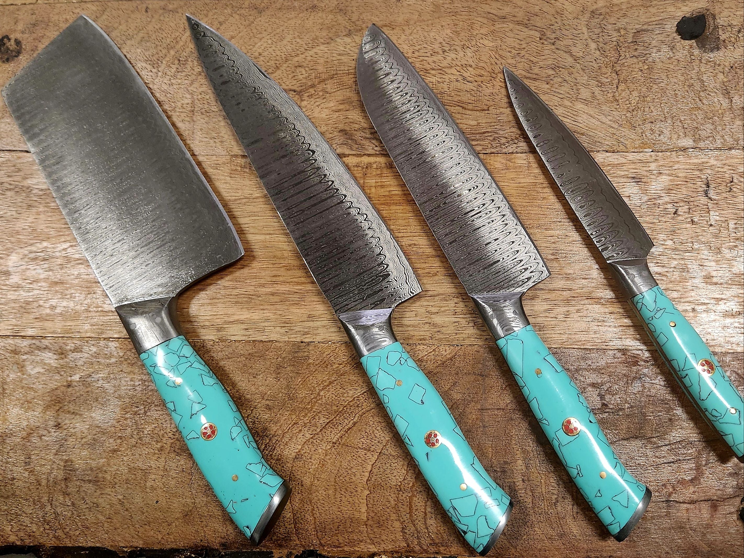 5 PIECE Turquoise Set