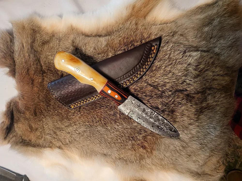 Custom Spade Hunting Knife