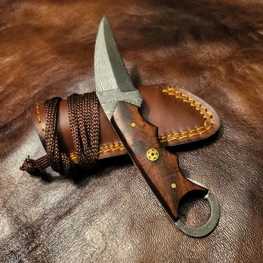 Double Edge Damascus Karambit