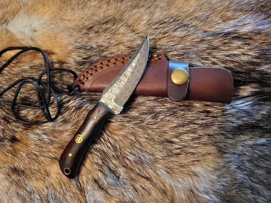 Handmade Damascus Steel Knife