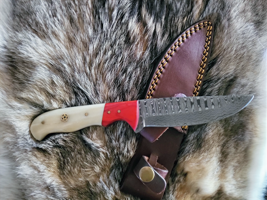 Damascus Every Day Carry Utility Knife