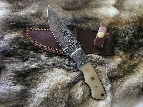 Camel Bone Utility Knife