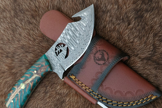 Buck Carved Gut Hook